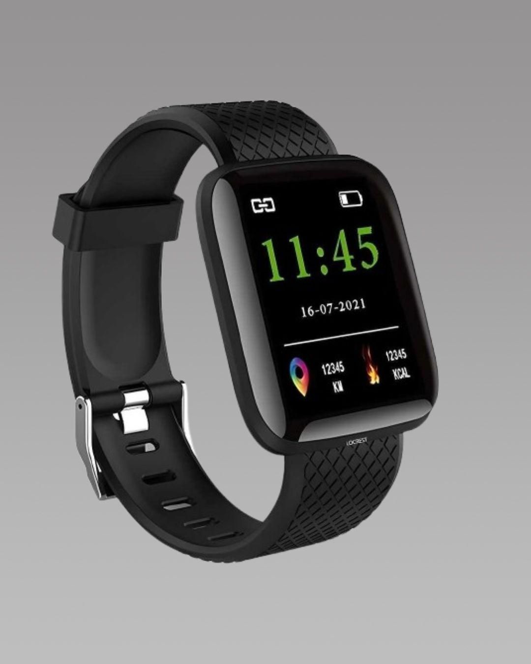 ⌚ ID116 Plus Smart Bracelet Fitness Tracker – Color Screen Smartwatch with Health Monitoring