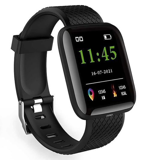 ⌚ ID116 Plus Smart Bracelet Fitness Tracker – Color Screen Smartwatch with Health Monitoring