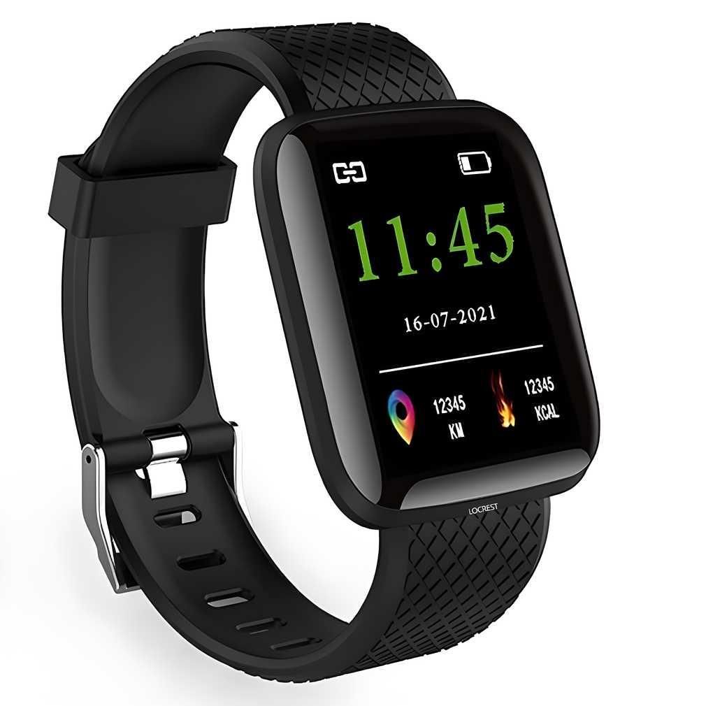 ⌚ ID116 Plus Smart Bracelet Fitness Tracker – Color Screen Smartwatch with Health Monitoring